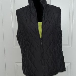 Zippered Quilted Vest